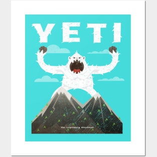 Yeti Posters and Art